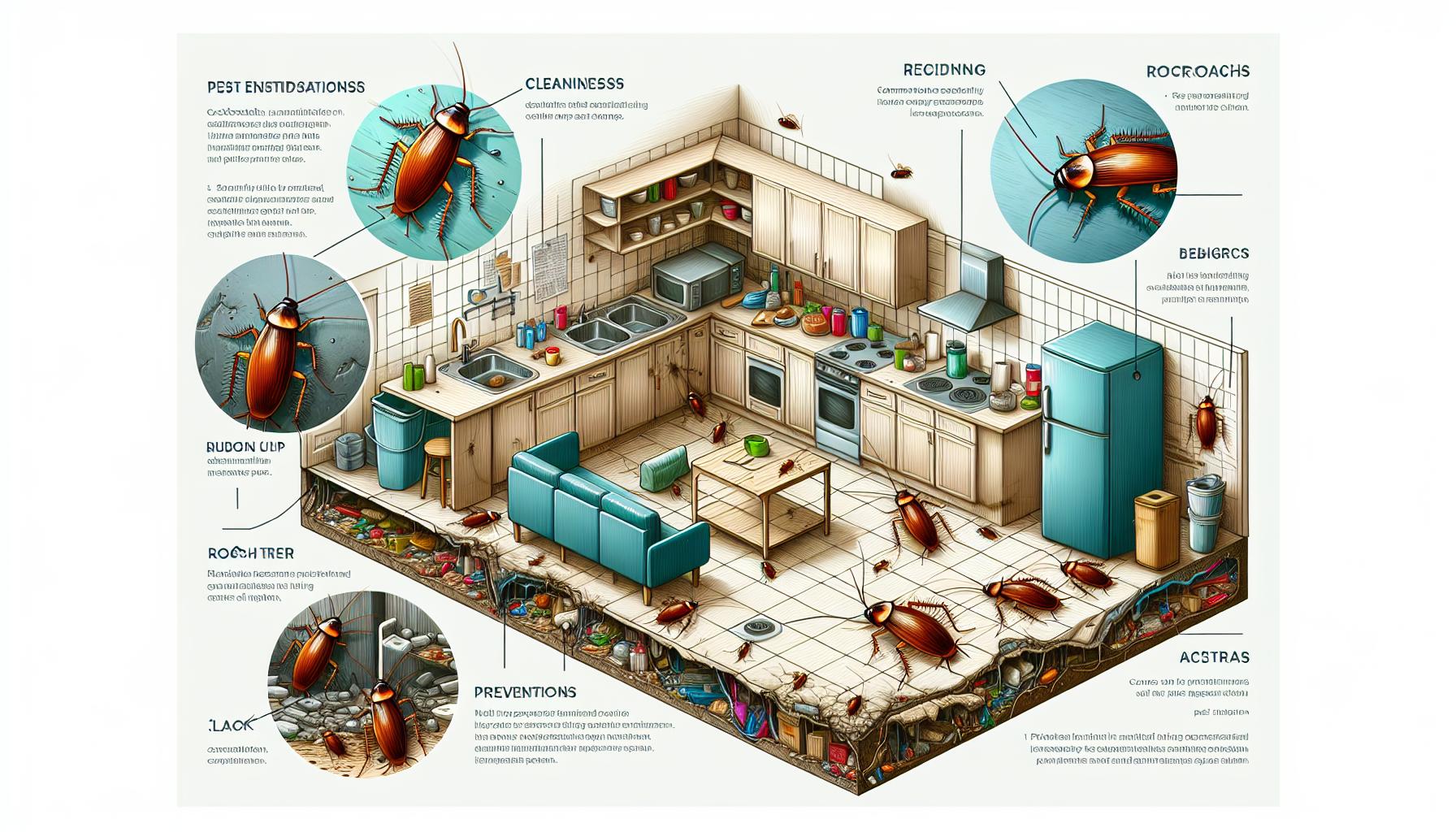 Švábi v bytě: Příčiny a prevence