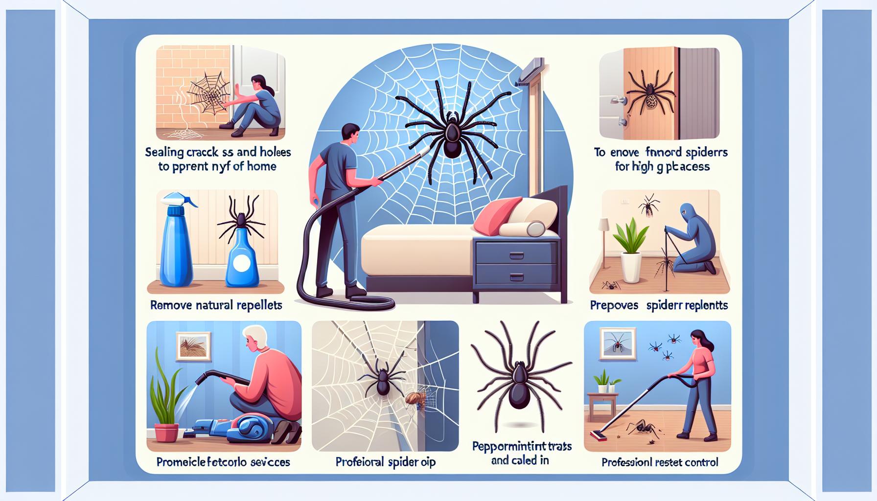 Chcete otravné pavouky nadobro vyhnat z domácnosti? Vyzkoušejte Tyto Tipy 1 Jak efektivně vyhnat pavouky