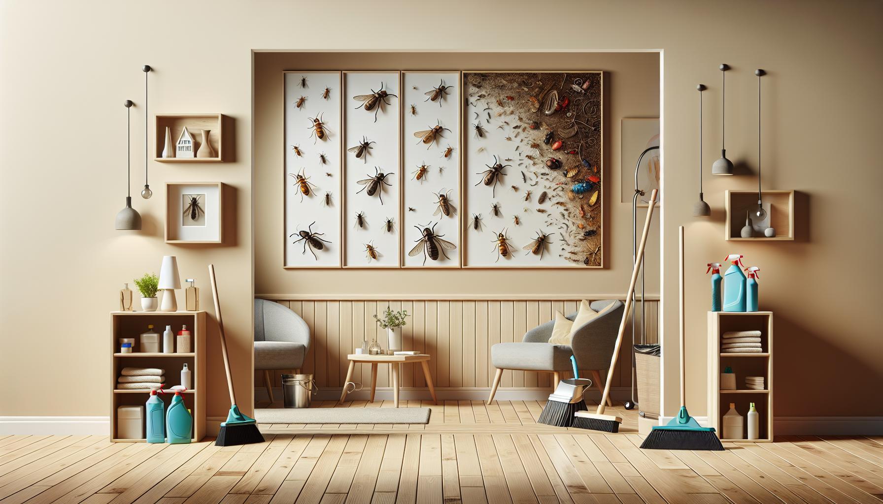 Hubení švábů: Nejlepší strategie pro čistý domov