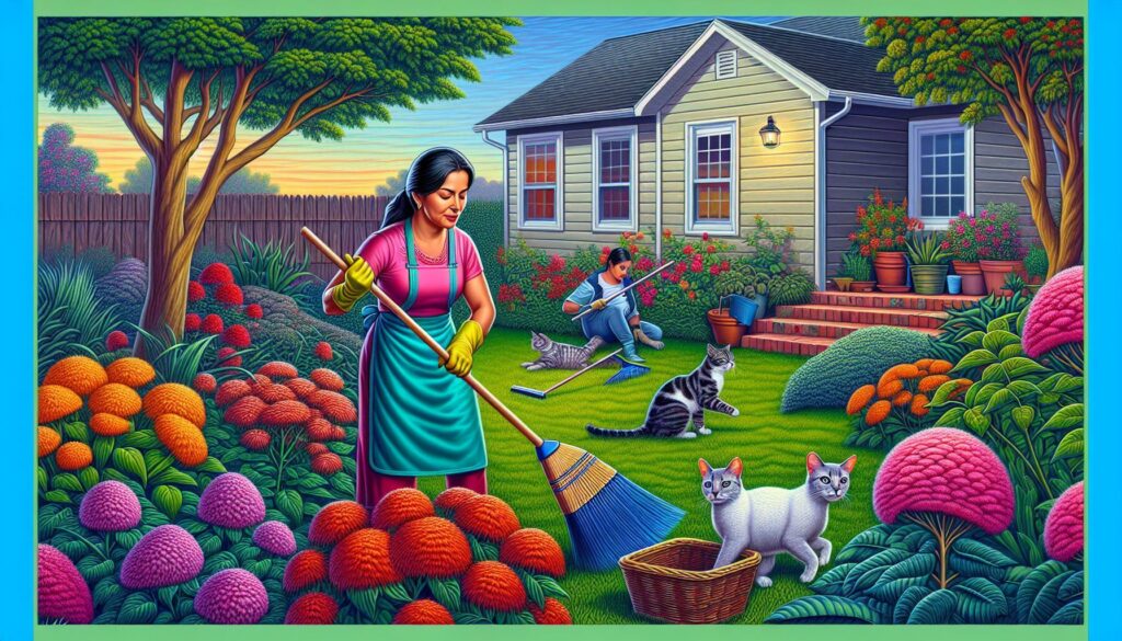 Jak nenásilně vyhnat cizí kočky ze zahrady