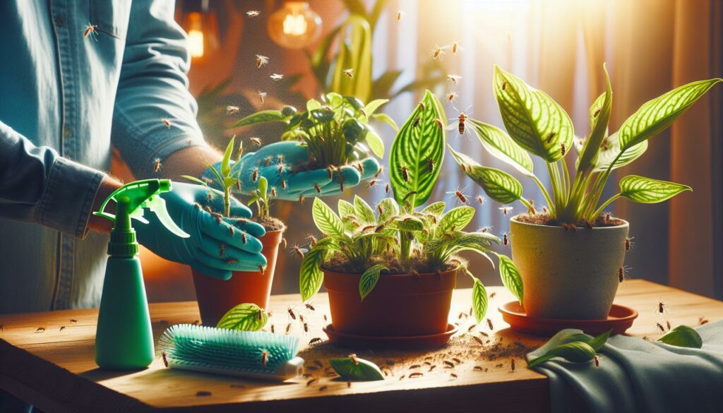 Mšice na pokojových rostlinách: Prevence a likvidace bez chemie