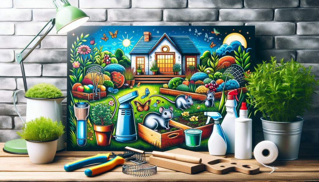 Jak se zbavit myší na zahradě? Efektivní strategie a nástroje