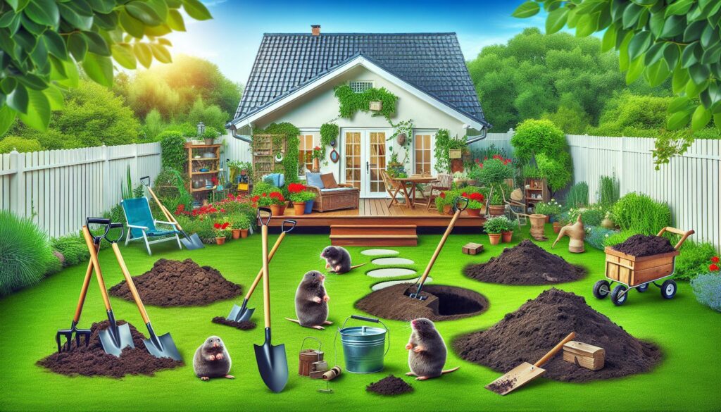 Jak účinně vyhnat zákeřného krtka z vaší zahrady? Osvědčené Metody!