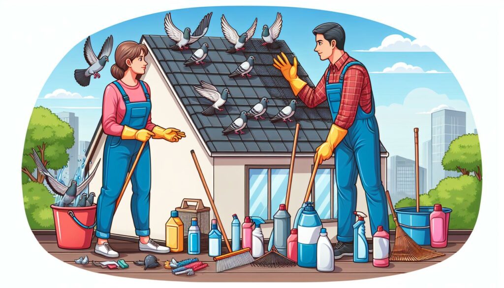 Holub škůdce: Jak se ho účinně zbavit z vaší střechy
