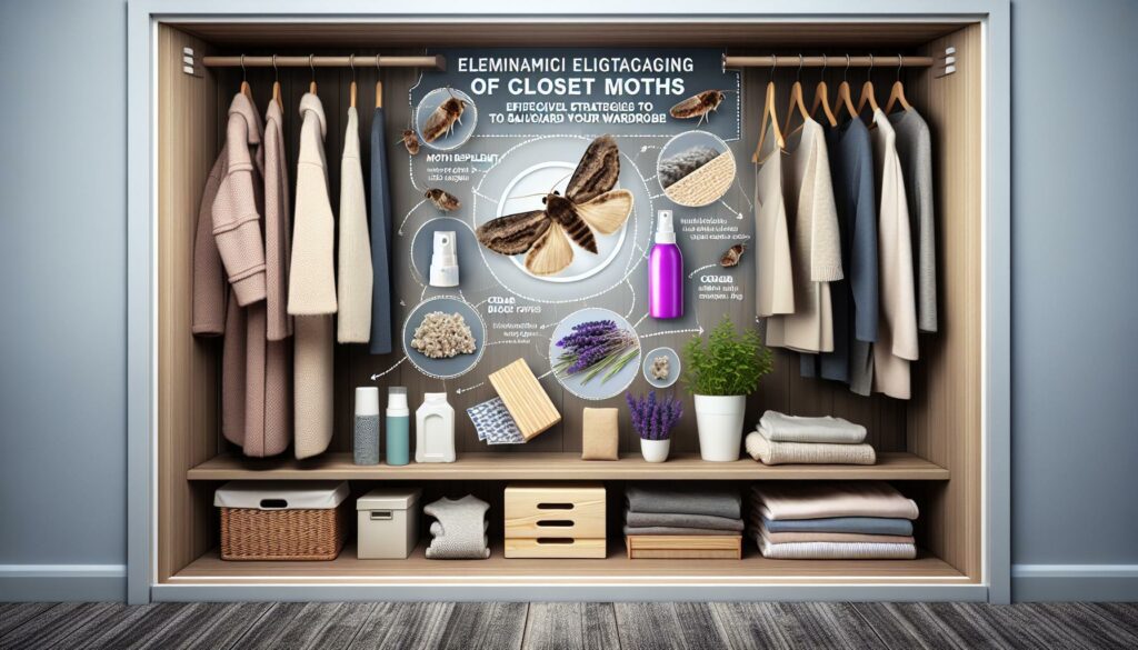 Mol šatní hubení: Efektivní metody pro ochranu vašeho šatníku