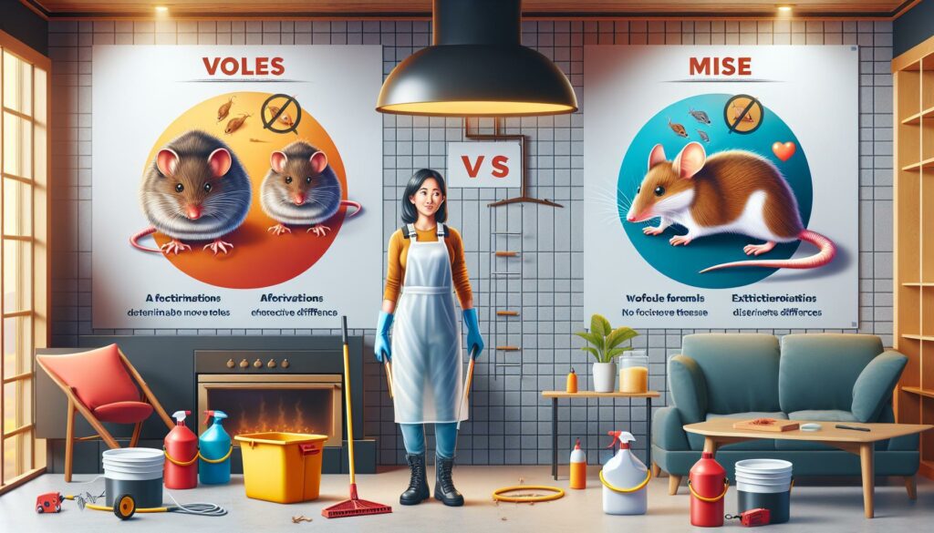 Hrabosi versus myši: Klíčové rozdíly při jejich hubení