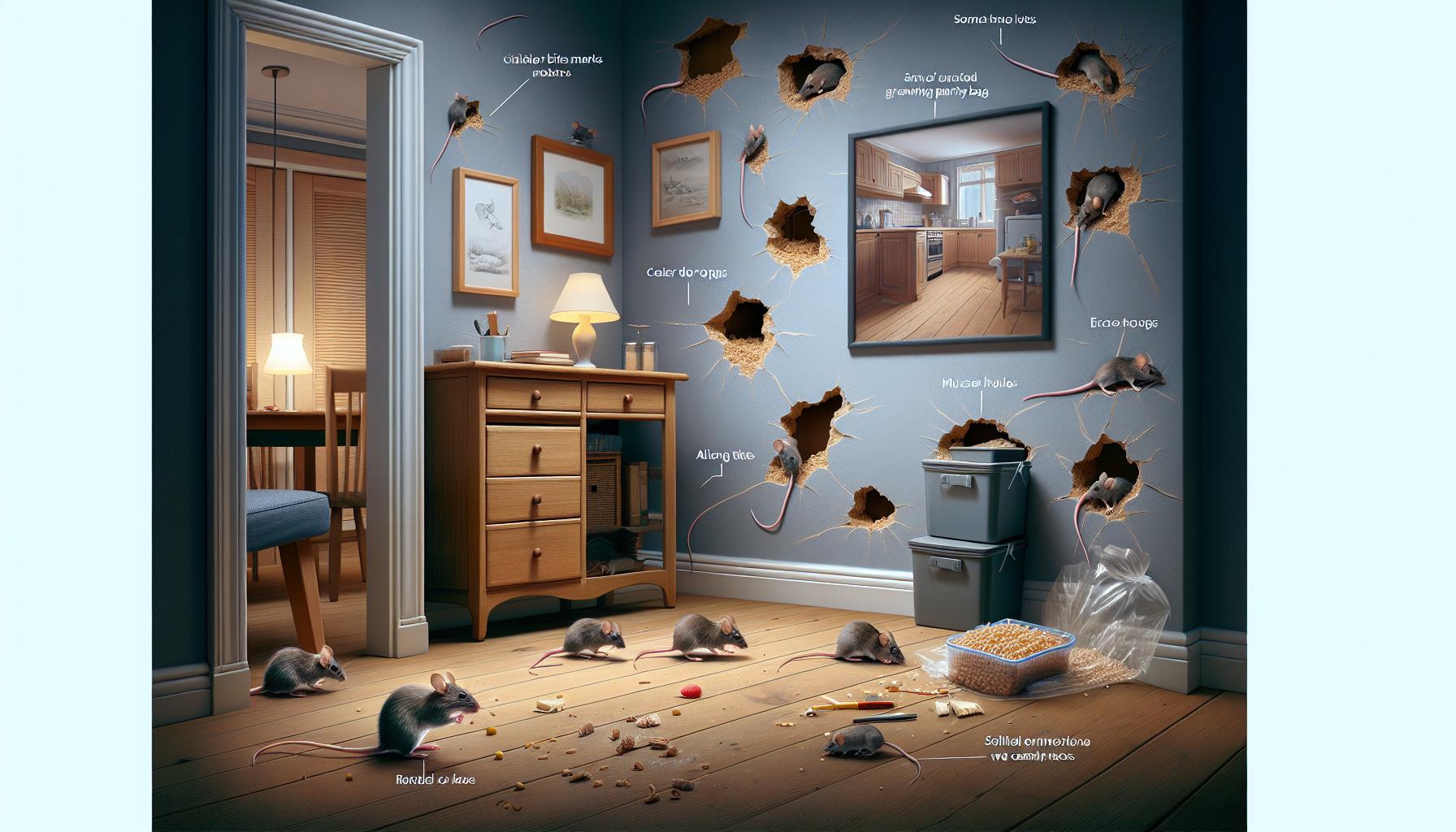 Jak se zbavit nejen myší ale také jejich nepříjemného zápachu: Kompletní Průvodce 1 Jaké jsou příznaky myší invaze
