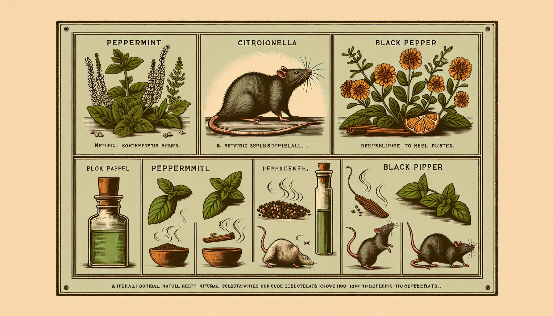 Co nesnáší potkani? Tajemství úspěšného odpuzování 2 Jaké vůně odpuzují potkany