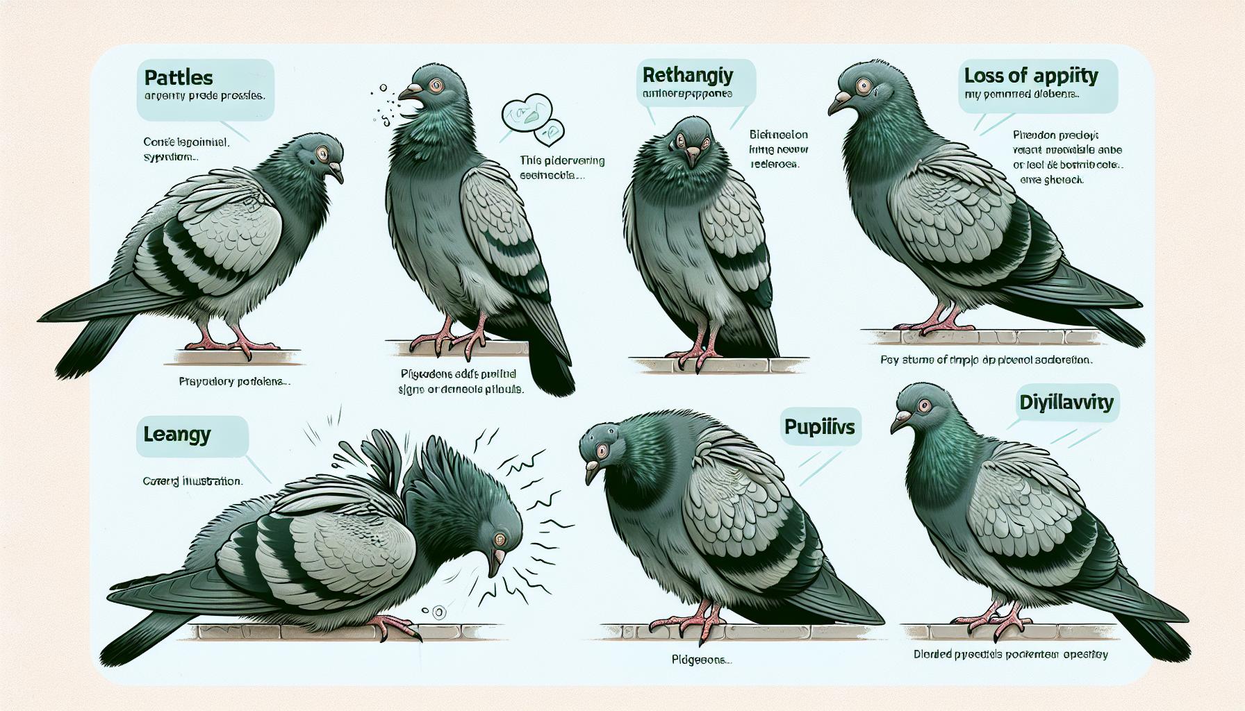 Jak rozpoznat ‌problémy s holuby