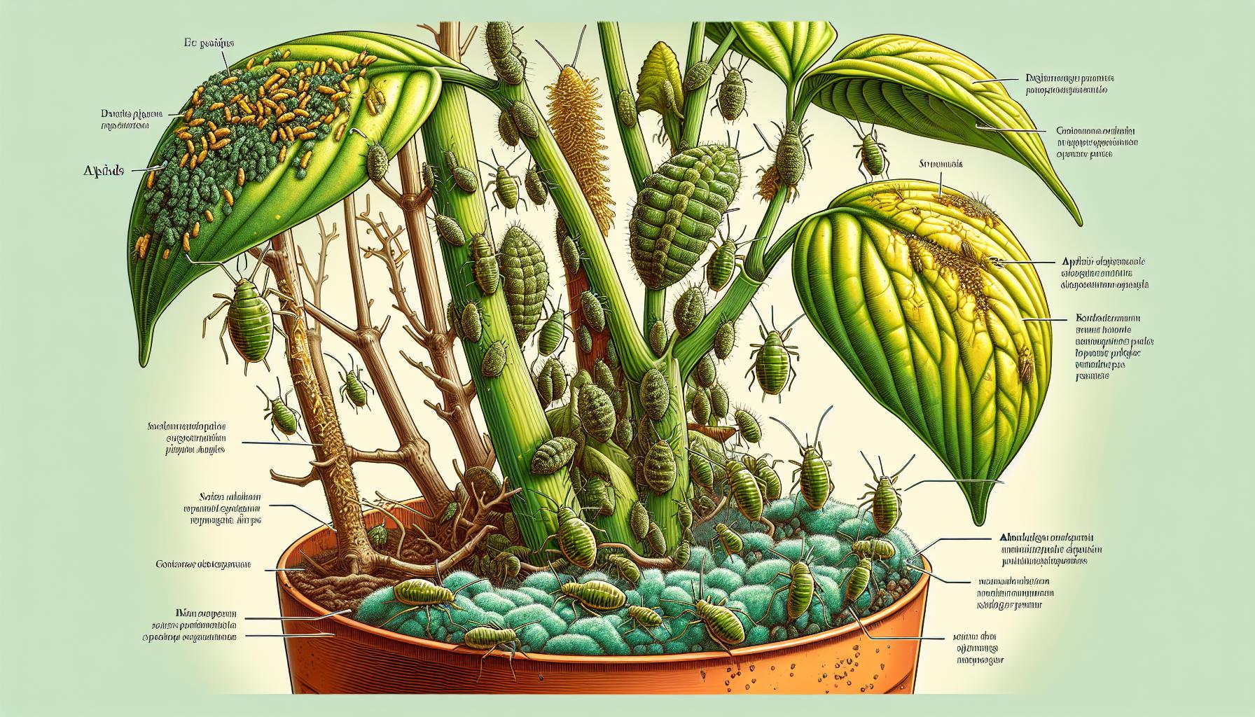 Mšice na pokojových rostlinách: Prevence a likvidace bez chemie 1 Mšice na pokojových rostlinách: Co to je