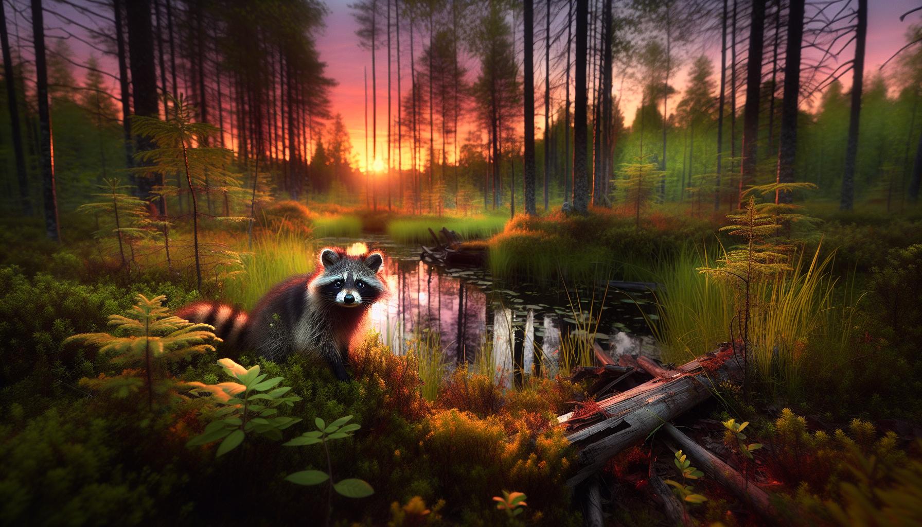 Výskyt ⁣psíka ⁣mývalovitého v přírodě